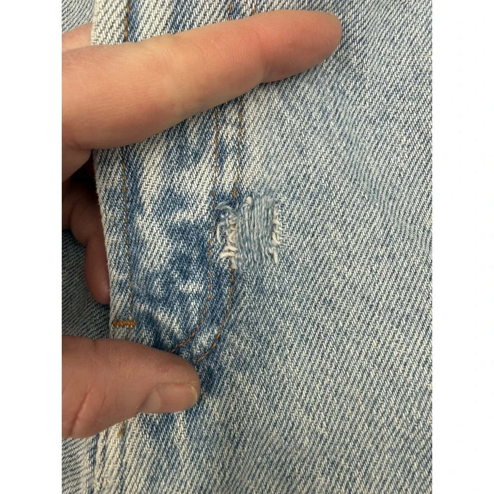 Vtg. Old Navy Women's Sz 16 Denim High Rise Jean Shorts Jorts 100% Cotton